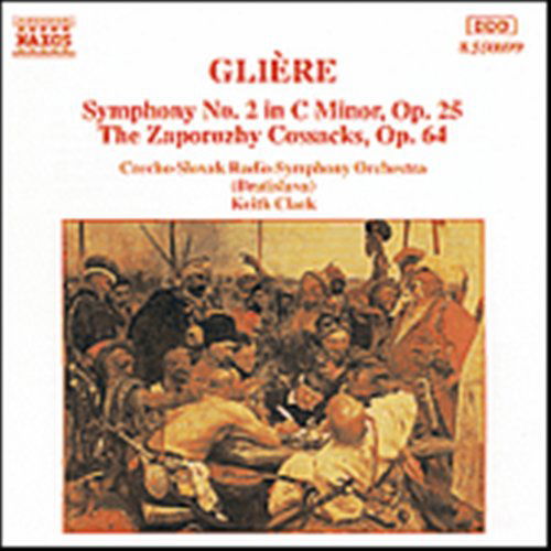 Cover for R. Gliere · Sym 2/zaporozhy Cossacks (CD) (1995)