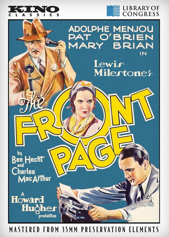 Cover for Front Page (DVD) (2015)