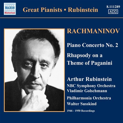 Pno - S. Rachmaninoff - Musiikki - Naxos Historical - 0747313328925 - tiistai 24. kesäkuuta 2008