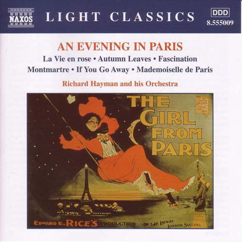 Cover for Evening in Paris / Various (CD) (2000)
