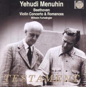 Cover for Menuhin Yehudi · Violin Concerto In D Testament Klassisk (CD) (2000)
