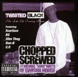 Cover for Twisted Black · Life of Tommy Burns: Chopped &amp; Screwed (CD) (2005)