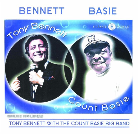 Cover for Tony Bennett &amp; Count Basie · Tony Bennett With The Count Basie Big Band (CD) (2021)