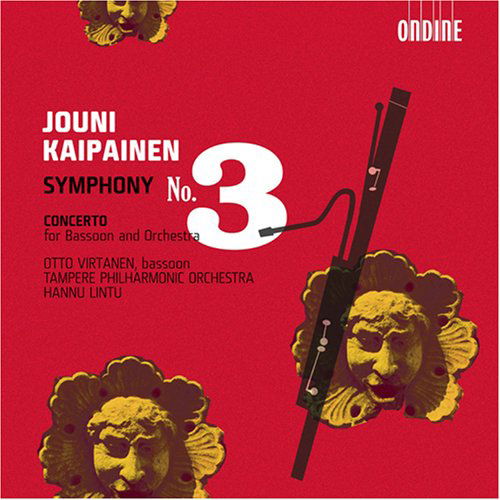 Symphony 3 - Kaipainen / Virtanen / Tampere Phil / Lintu - Musiikki - ONDINE - 0761195108925 - tiistai 13. maaliskuuta 2007