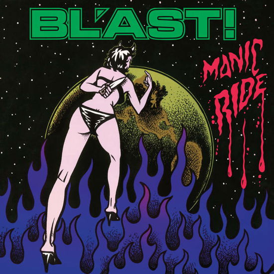 Cover for Bl'ast · Manic Ride (CD) (2023)