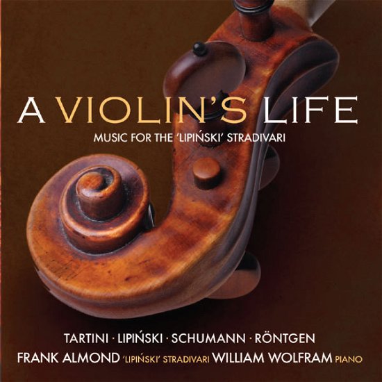 Cover for Almond, Frank / William Wolfram · A Violin's Life (CD) (2019)