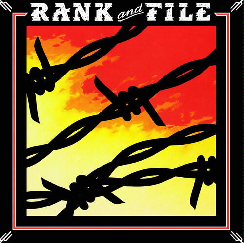 Cover for Rank &amp; File · Sundown 150 Gram / Translucent Red Vinyl (LP) [Coloured edition] (2025)