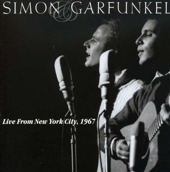 Cover for Simon &amp; Garfunkel · Live from New York City 1967 (CD) (2018)