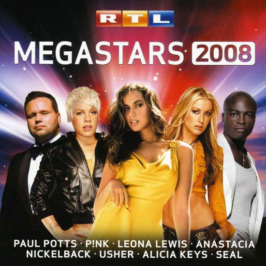 Cover for Megastars 2008 · Rtl Megastars 2008 (CD) (2008)