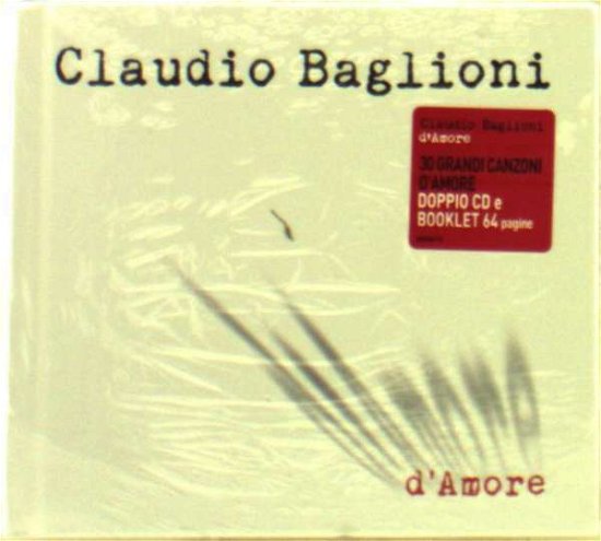 Cover for Claudio Baglioni · D'amore (CD) (2015)