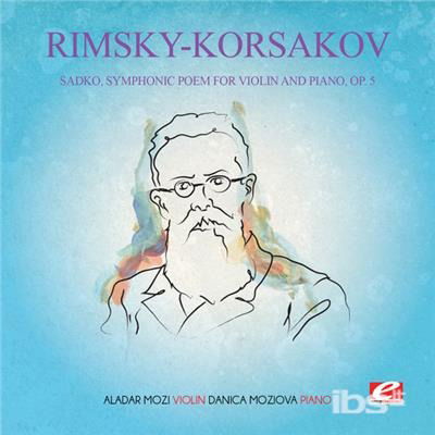 Cover for Rimsky-Korsakov · Sadko Symphonic Poem Violin &amp; Piano 5 (CD)