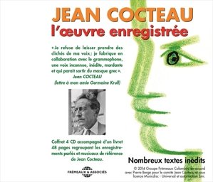 Cover for Jean Cocteau · L'oeuvre Enregistree (CD) (2014)