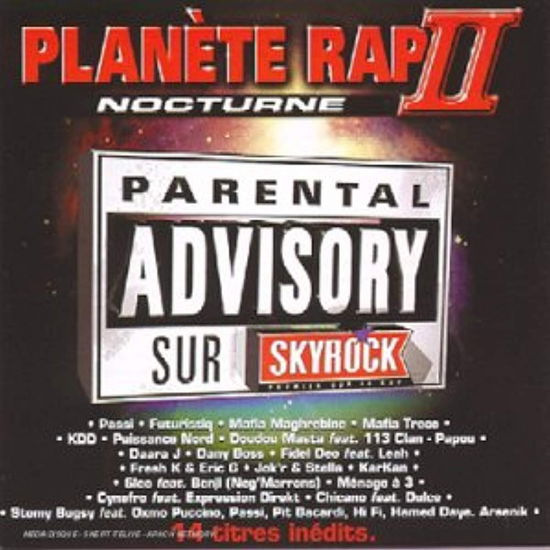 Cover for Planete Rap Ii Nocturne · Passi - Futuristiq - Mafia Maghrebine - Mafia Trance ? (CD)