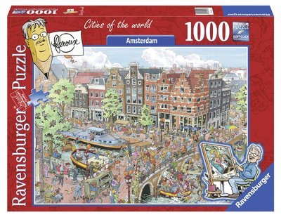 Cover for Ravensburger · Puzzel Fleroux Amsterdam: 1000 stukjes (191925) (Leketøy) (2017)