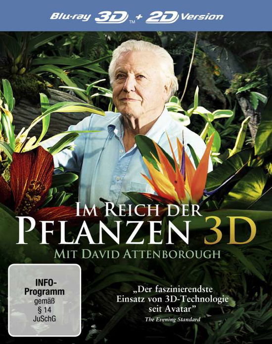 Cover for Attenborough,david (Presenter) · Im Reich Der Pflanzen 3d-mit David Att (Blu-Ray) (2016)