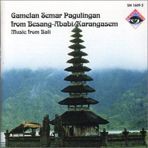 Music from Bali - Ensemble Gamelan Semar Pagulingan - Musiikki - WERGO - 4010228160925 - perjantai 8. marraskuuta 1996