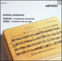 Cover for Stockhausen · Tierkreis / Zodiac (CD) (2003)