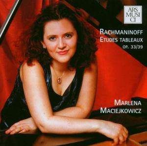Cover for Marlena Macielkowicz · Etudes-tableaux / Op.33 Et Op.39 (CD) (2003)