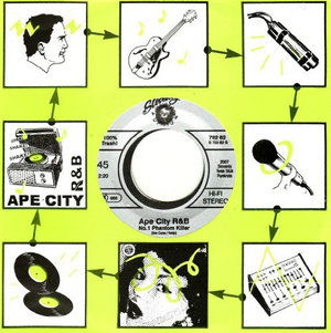 Cover for Ape City R&amp;b · Dyn-o-mite / 1 Phantom Killer (7&quot;) (2012)