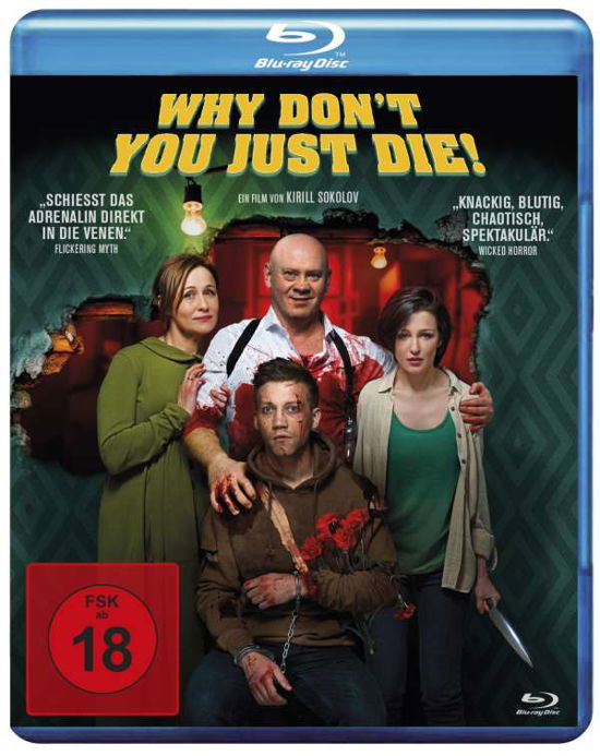 Cover for Kirill Sokolov · Why Dont You Just Die! (Uncut) (Blu-ray) (Blu-Ray) (2020)