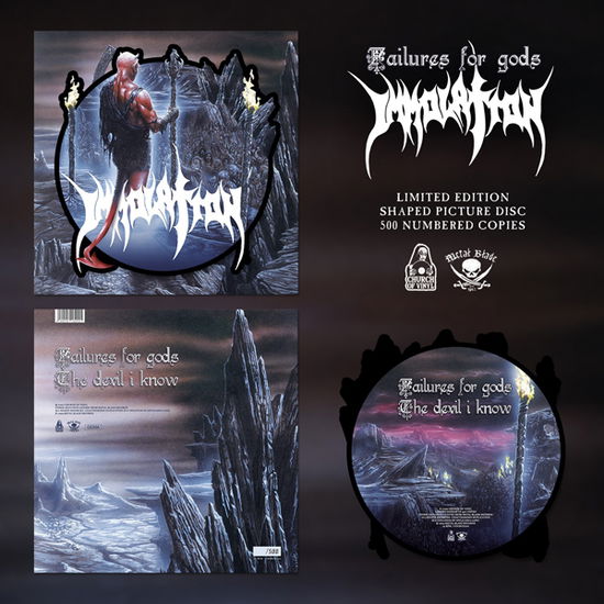 Failures for Gods - Immolation - Musiikki - CHURCH OF VINYL - 4260146162925 - perjantai 26. maaliskuuta 2021