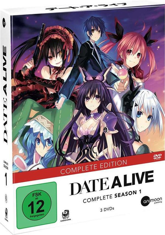 Cover for Date a Live · Date a Live - Staffel 1 (Complete Edition Dvd) (DVD) (2021)