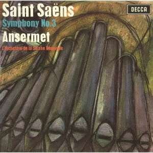 Cover for Ernest Ansermet  · Saint-Saens: Symphony No. 3 'Organ' / Franck: Symphony In D Minor (CD)