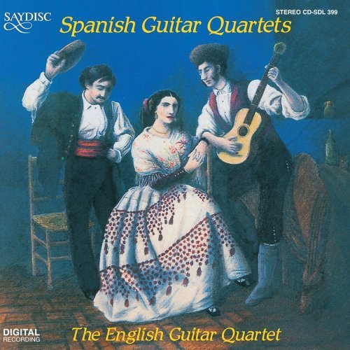 Cover for Spanish Guitar Quartets / Various (CD) (1995)