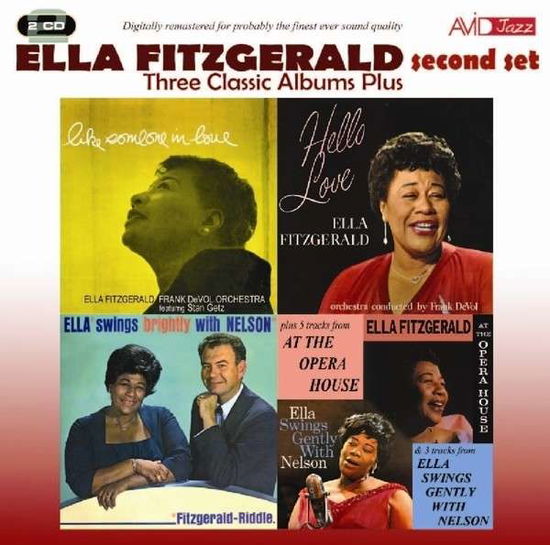 Cover for Ella Fitzgerald · Three Classic Albums Plus (CD) (2014)