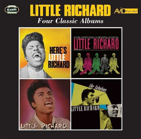 Cover for Little Richard · Four Classic Albums (Heres Little Richard / Little Richard / Little Richard / The Fabulous Little Richard) (CD) (2018)