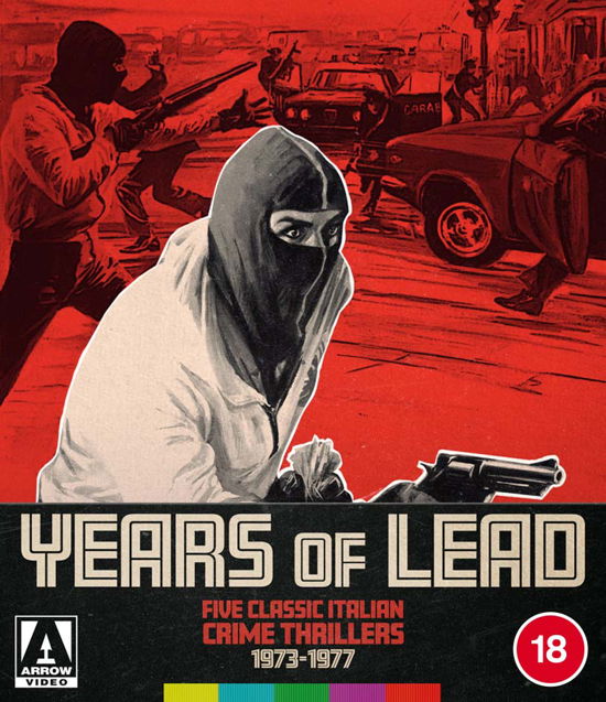 Years of Lead - Five Classic Italian Crime Thrillers 1973 to 1977 - Years Of Lead - Elokuva - Arrow Films - 5027035022925 - maanantai 21. kesäkuuta 2021