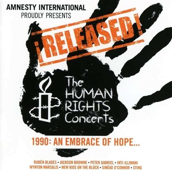 Cover for Released: Human Rights Concerts Embrace / Various (CD) (2013)