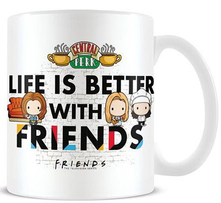 Cover for Mugs · Friends Life Is Better With Friends Chibi (N/A)