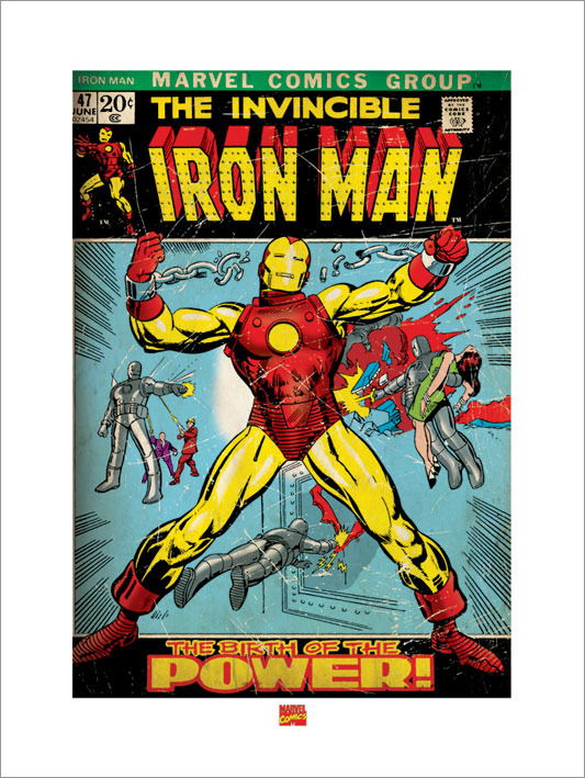 Marvel: Iron Man - Birth Of Power (Stampa 80X60 Cm) - Marvel: Iron Man - Merchandise -  - 5051265400925 - 