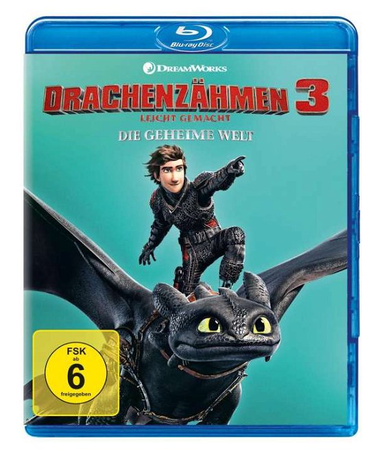 Cover for Keine Informationen · Drachenzähmen Leicht Gemacht 3-die Geheime... (Blu-ray) (2021)