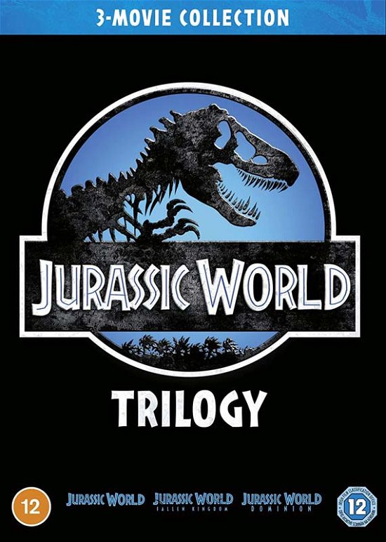 Cover for Jurassic World 13 DVD · Jurassic World Trilogy (DVD) (2022)