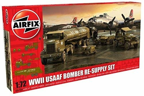 Cover for Airfix · 1:72 Wwii Usaaf 8th Bomber Resupply Set (Legetøj)