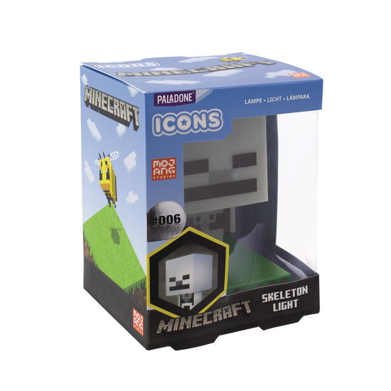 Minecraft: Skeleton Icon Light - Paladone - Merchandise - Paladone - 5055964785925 - 28. april 2022