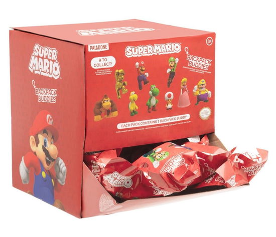 Cover for Super Mario · SUPER MARIO - Backpack Buddies (Display 24 Pcs) (Toys)