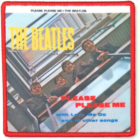 The Beatles Standard Printed Patch: Please Please Me Album Cover - The Beatles - Mercancía -  - 5056170691925 - 