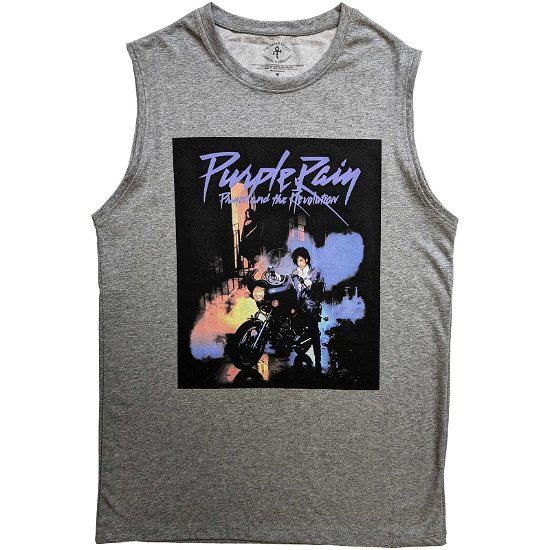 Prince · Prince Unisex Tank T-Shirt: Purple Rain (T-shirt) [size L]