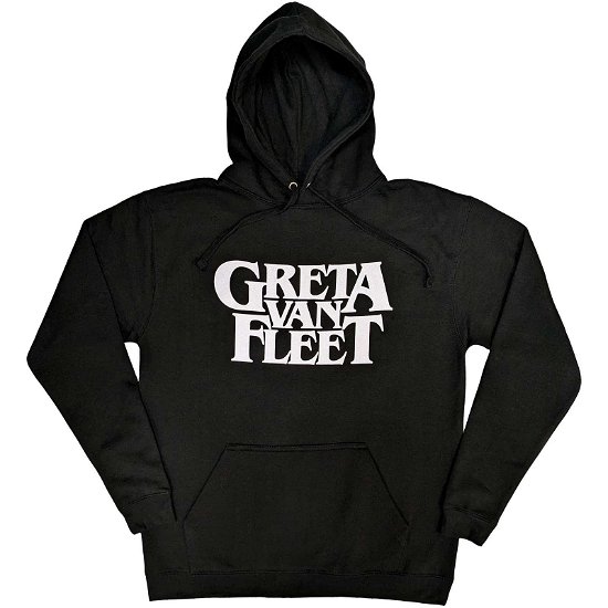 Greta Van Fleet Unisex Pullover Hoodie: Logo - Greta Van Fleet - Koopwaar -  - 5056737201925 - 