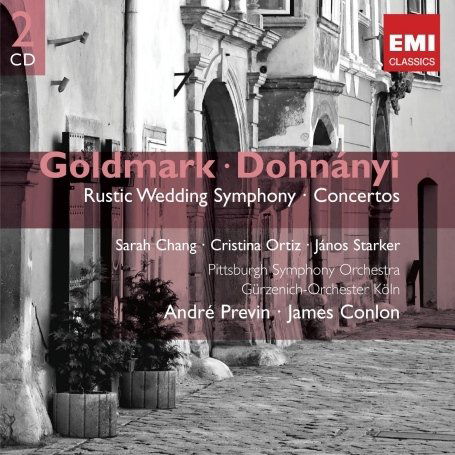 Cover for Sarah Chang · Goldmark: Rustic Wedding Symphony - Violin Concerto Etc. (CD) (2009)