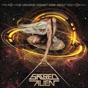 Cover for Sacred Alien · The Universe Doesn't Care About You (LP) (2024)