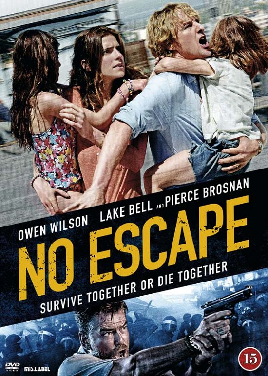 Cover for Owen Wilson · No Escape (DVD) (2016)