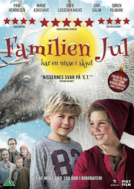 Cover for Familien Jul · Familien Jul  Har En Nisse I Skjul (DVD) (2016)
