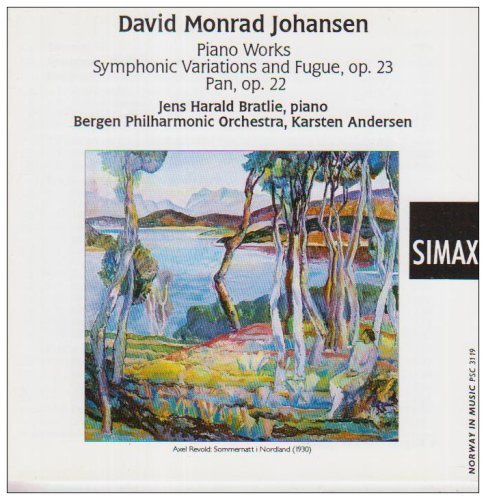Cover for D.M. Johansen · Piano Works (CD) (2009)