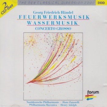 Cover for Handel · Feuerwerksmusik\Wassermusik (CD)