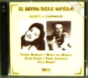 Cover for Barbieri, Fedora, Del Monaco, Mario, Gue · Carmen (CD) (2003)
