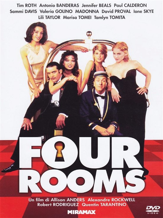 Cover for Quentin Tarantino · Four Rooms (DVD) (2013)